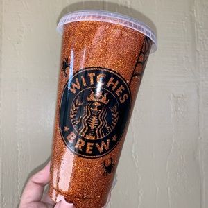 Customized glitter epoxy Tumbler
